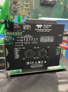 Engineering samples of the CXL Interconnect composable system designs in action.