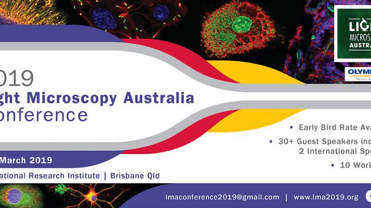 The Light Microscopy Australia Conference logo