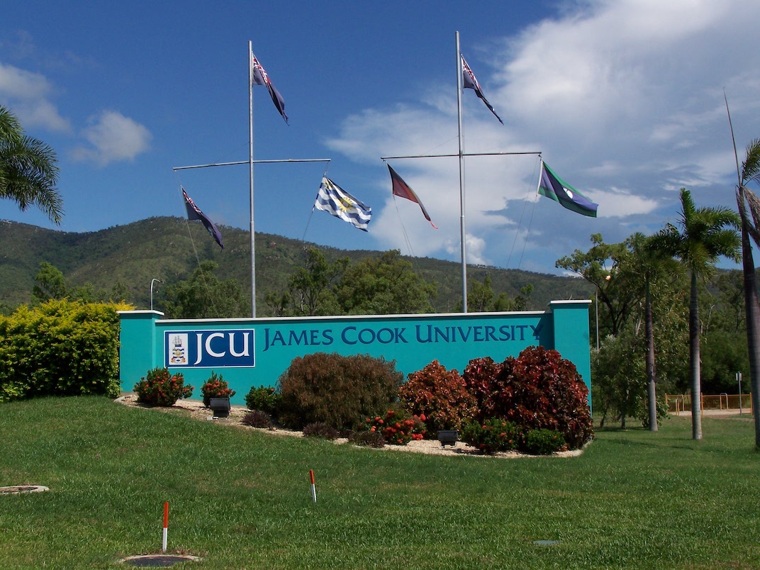 James Cook University campus entrance