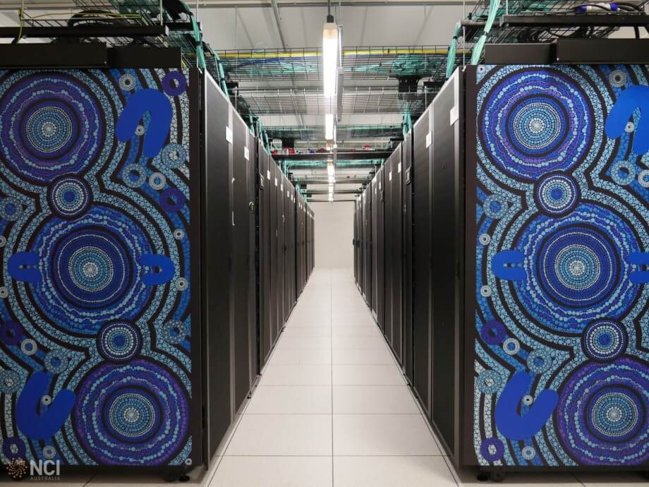 Gadi supercomputer (Image: NCI).